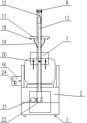 Cervical vertebra tractor capable of massaging