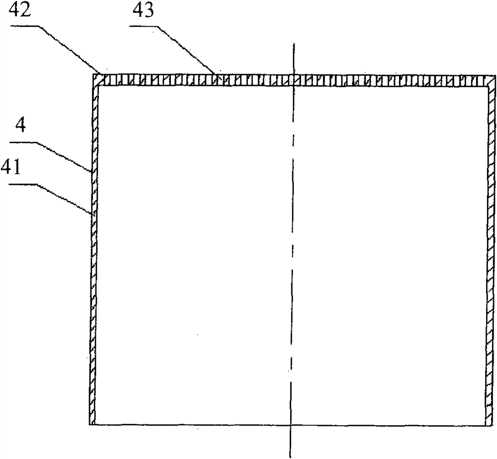 Device of titanium metal wire net cage compounded with titanium metal wire engineering bone and preparation method thereof