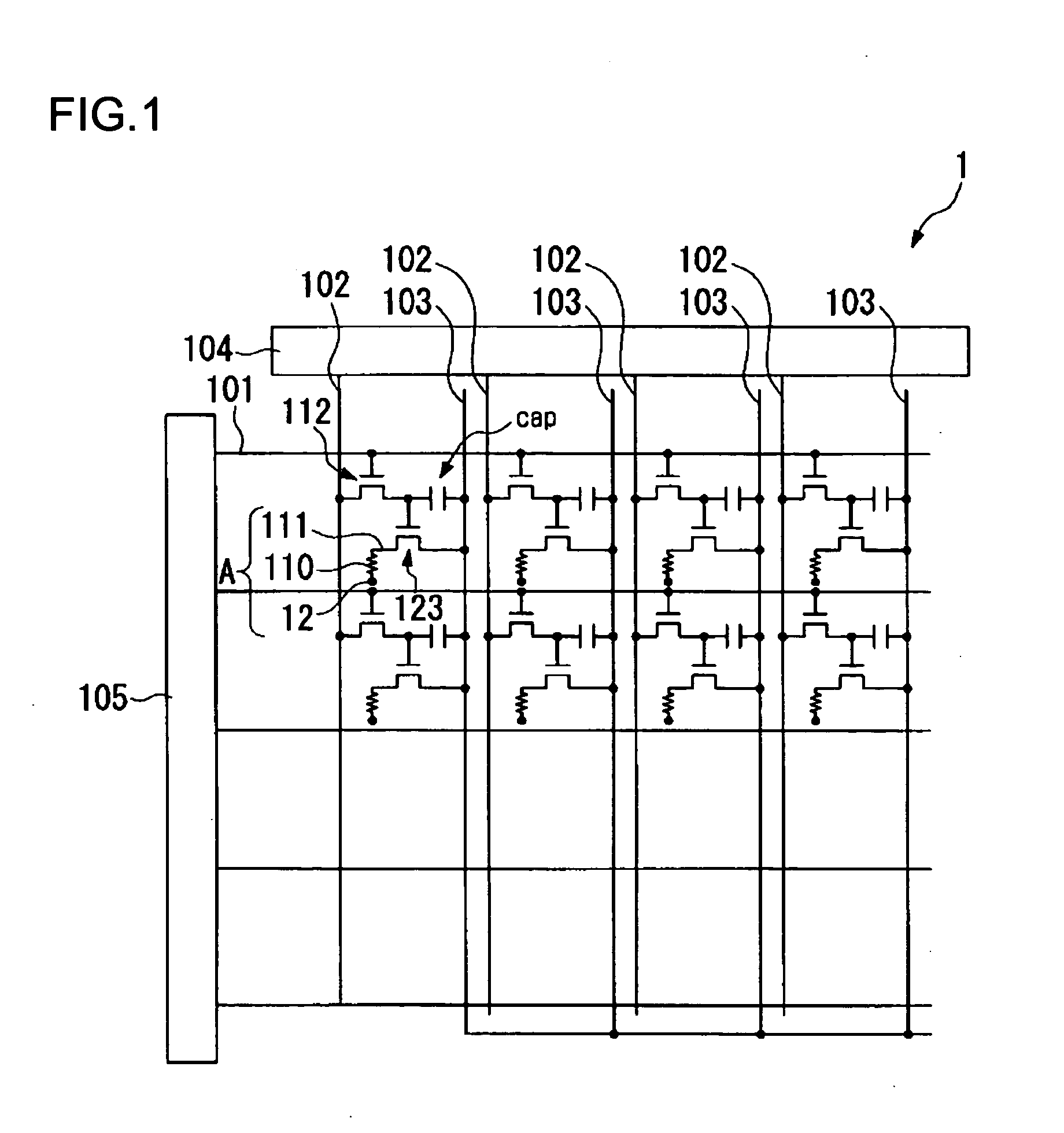 Electroluminescent display device, method for manufacturing the same, and electronic equipment