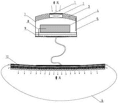 Household Portable Moxibustion Physiotherapy Apparatus