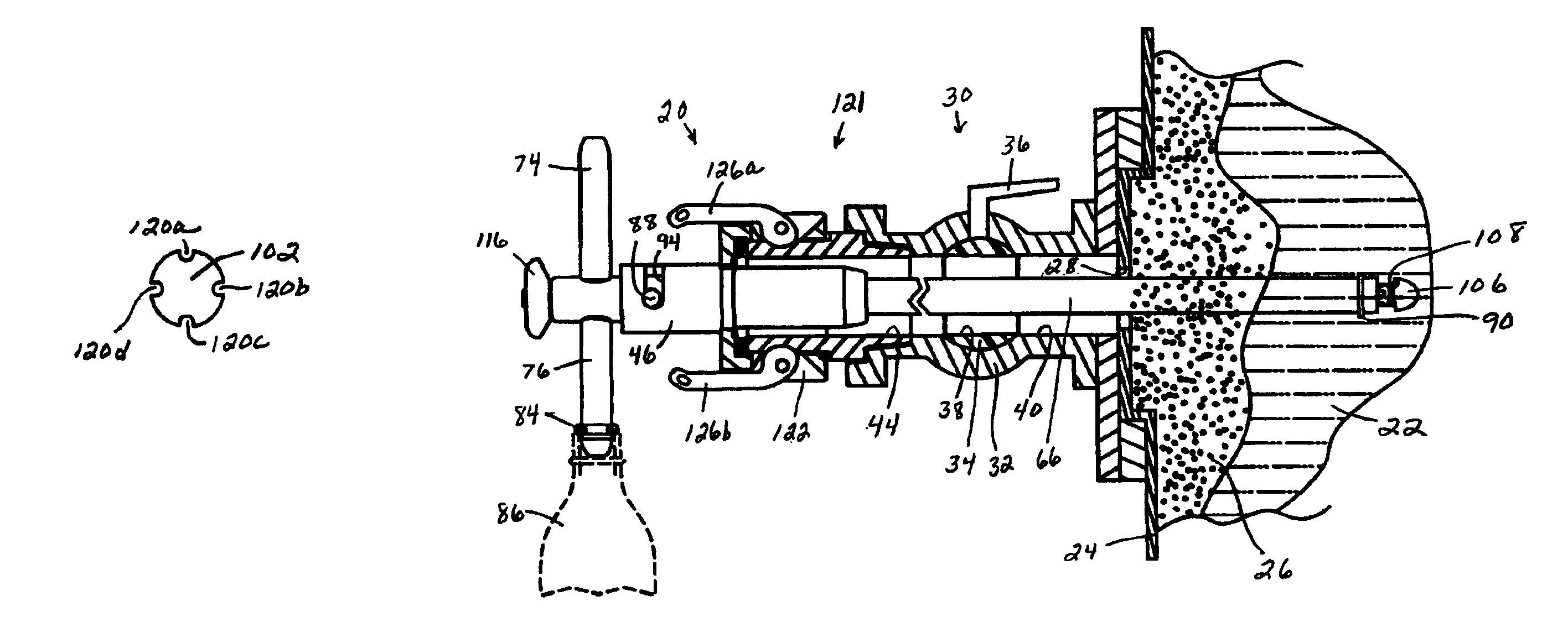 Liquid sampler and method