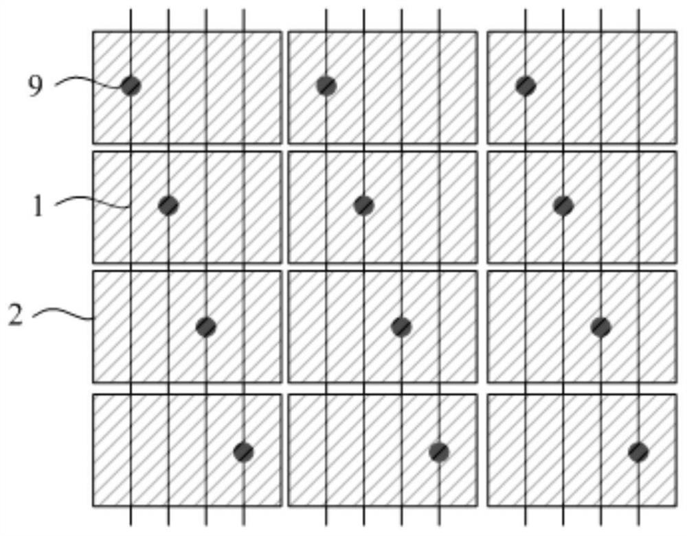 Touch electrode structure, touch substrate and manufacturing method, display panel and device