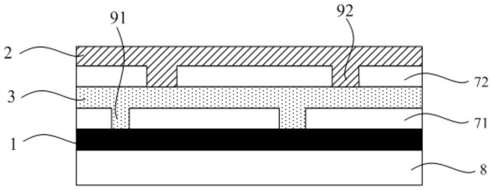 Touch electrode structure, touch substrate and manufacturing method, display panel and device