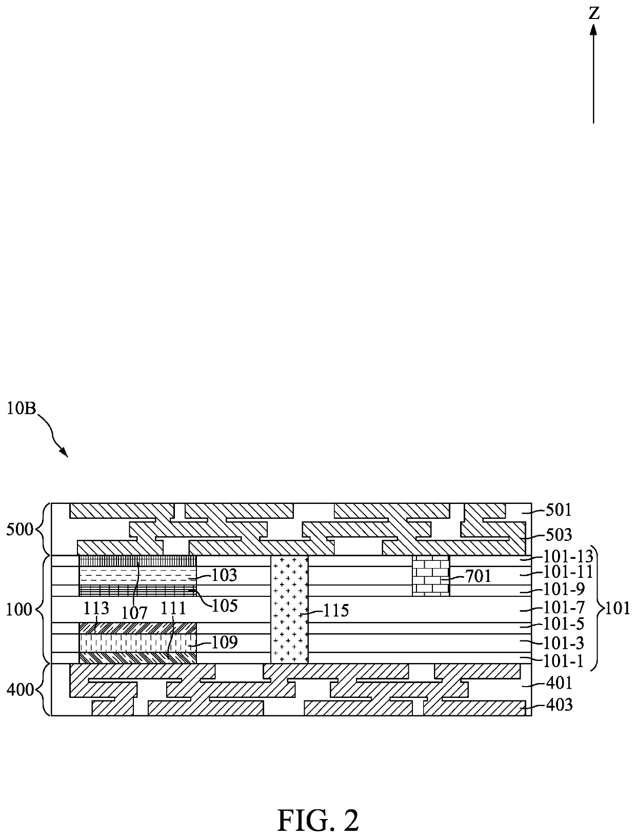 Semiconductor device with EMI protection liners and method for fabricating the same