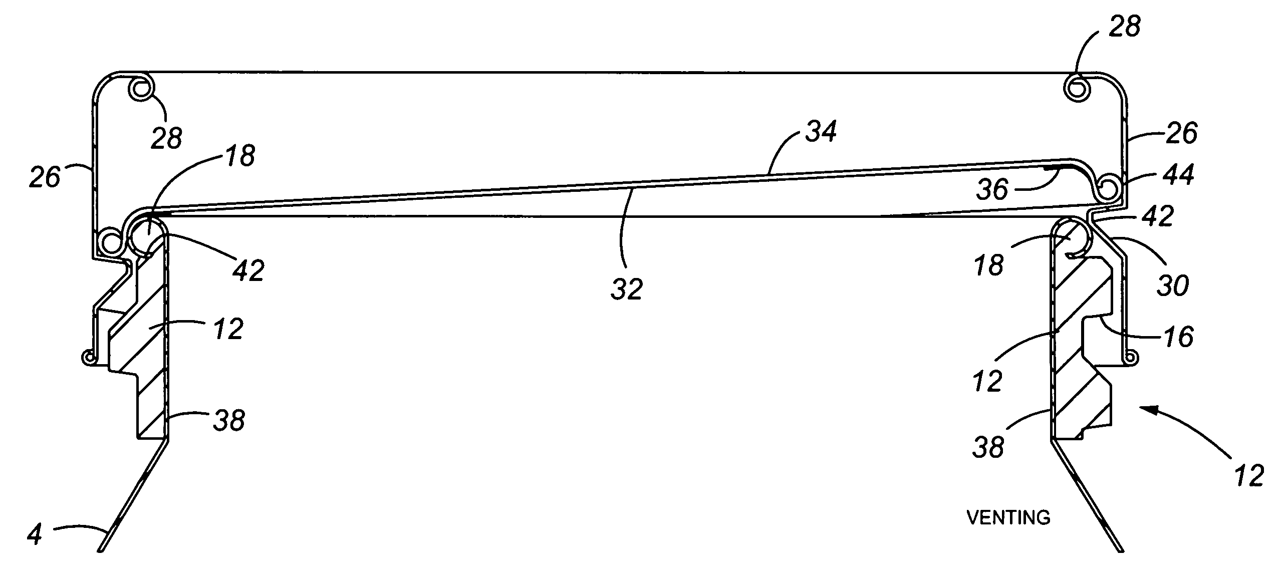 Twist opening sealing container