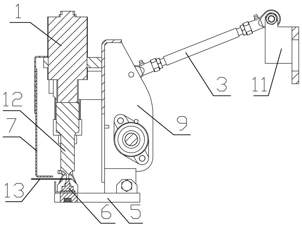 Valve bag high-frequency rapid heating sealing device