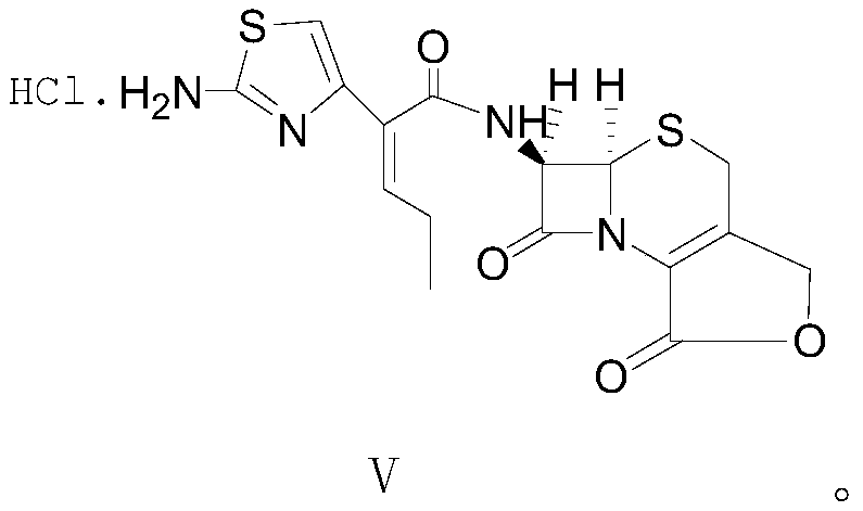 Preparation method of cefcapene lactone compound or hydrochloride thereof