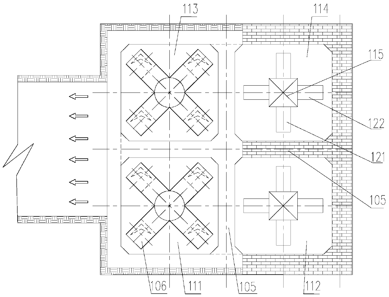 Vertical cooling kiln and mineral aggregate cooling and waste heat recovery method