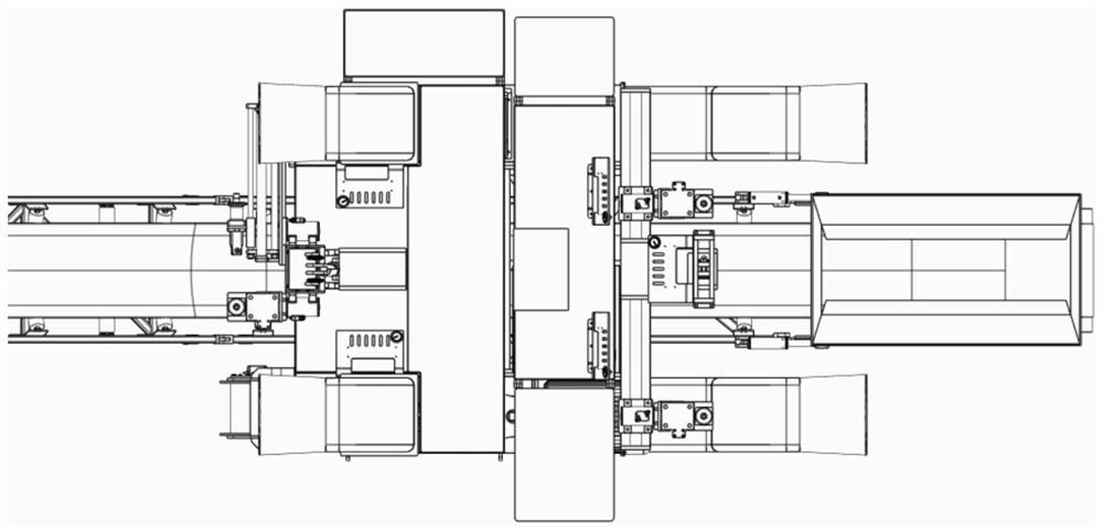 A multi-functional self-propelled anchor-support integrated machine behind the roadheader