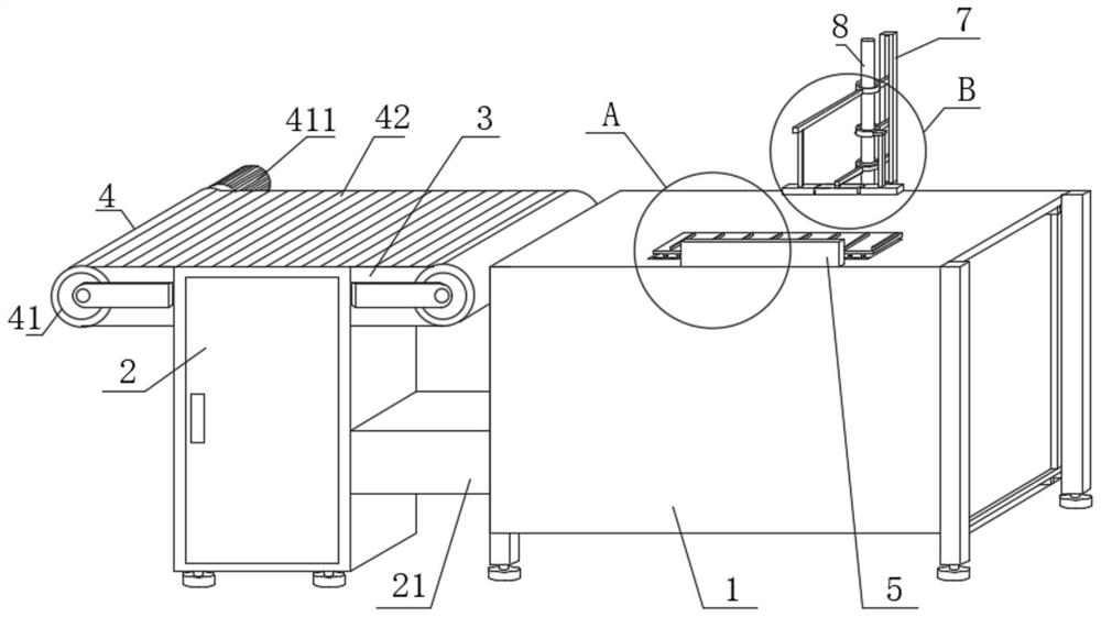 5G communication module assembly assembling workbench and using method thereof