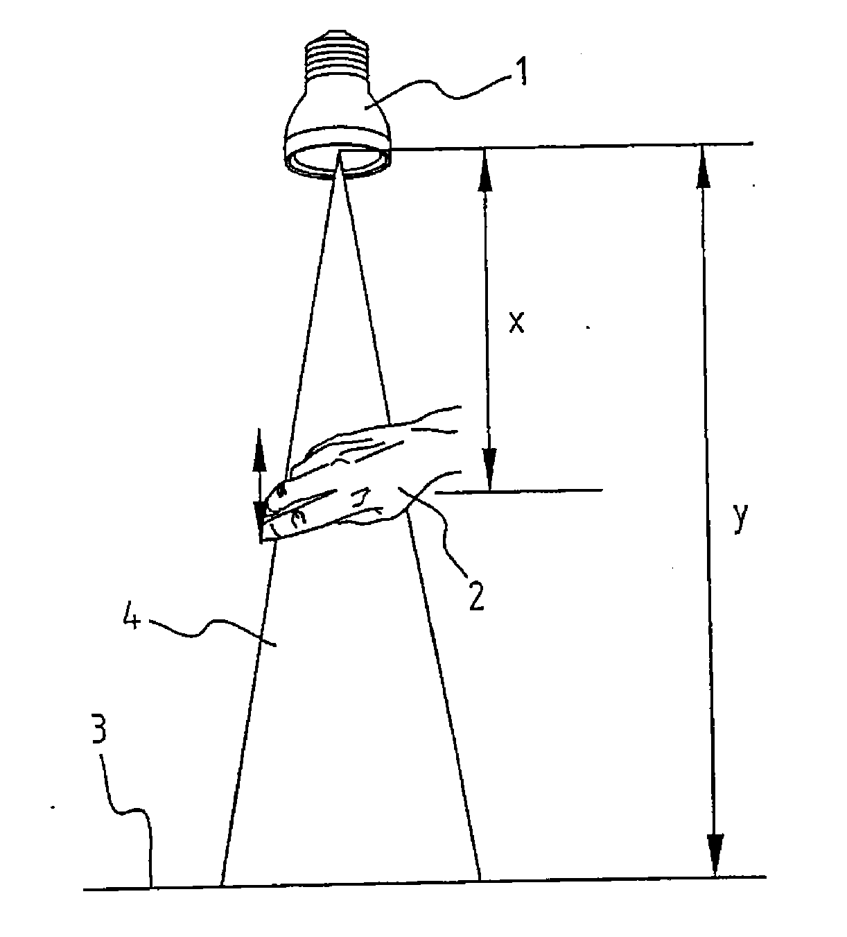 Robust 1d gesture light control algorithm