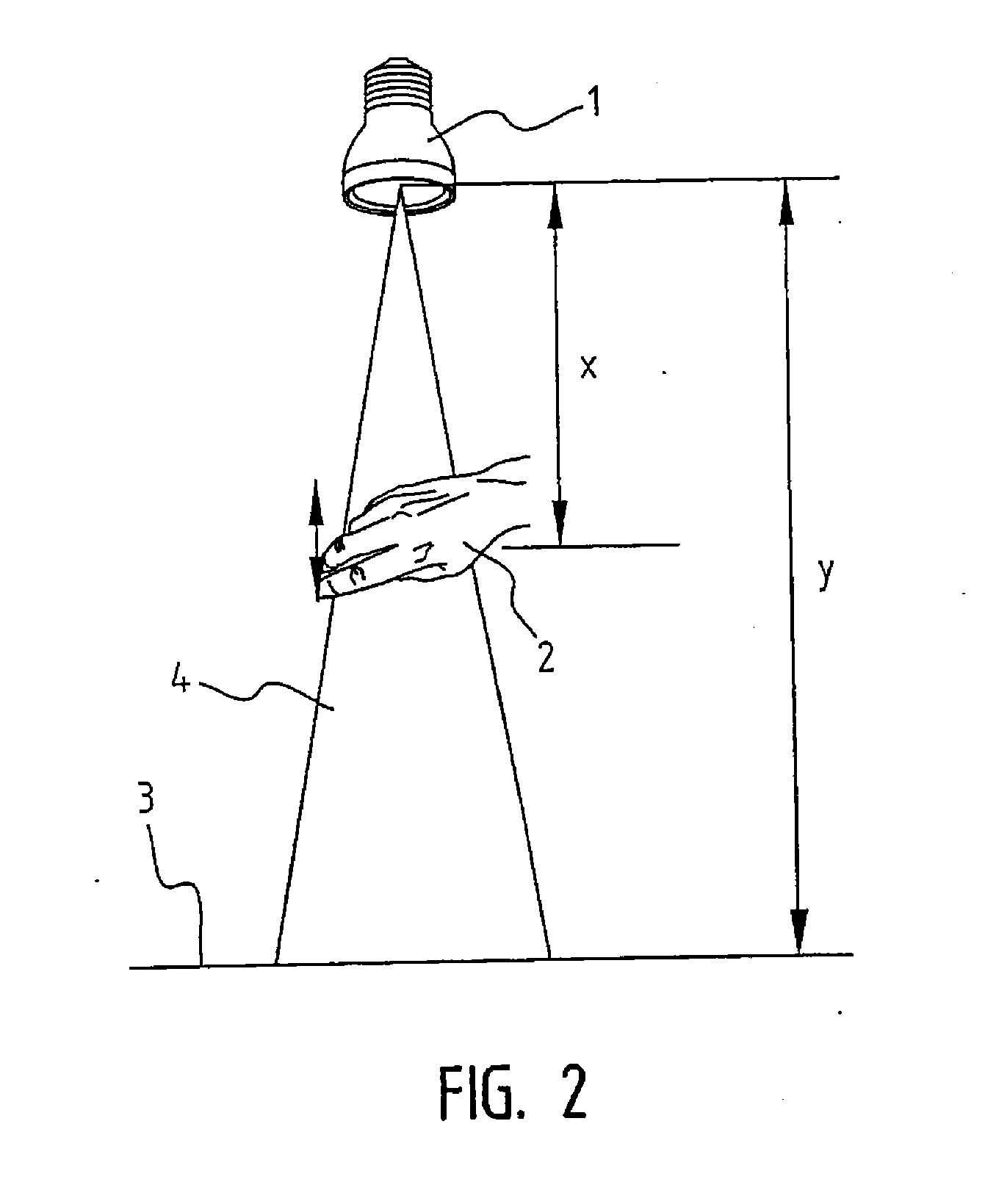 Robust 1d gesture light control algorithm