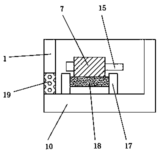 Cleaning and sterilizing sink device with anti-aging function