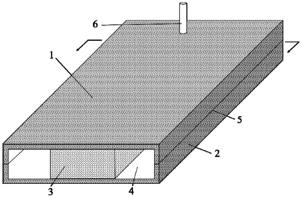 A kind of metal matrix composite material device based on gas-liquid phase transition and preparation method thereof