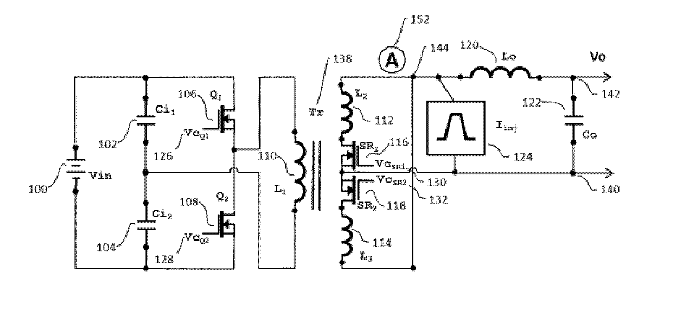 Soft Switching on all switching elements Converter through Current Shaping "Bucharest Converter"