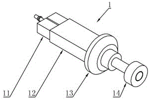 Automatic assembling device for flexible shaft