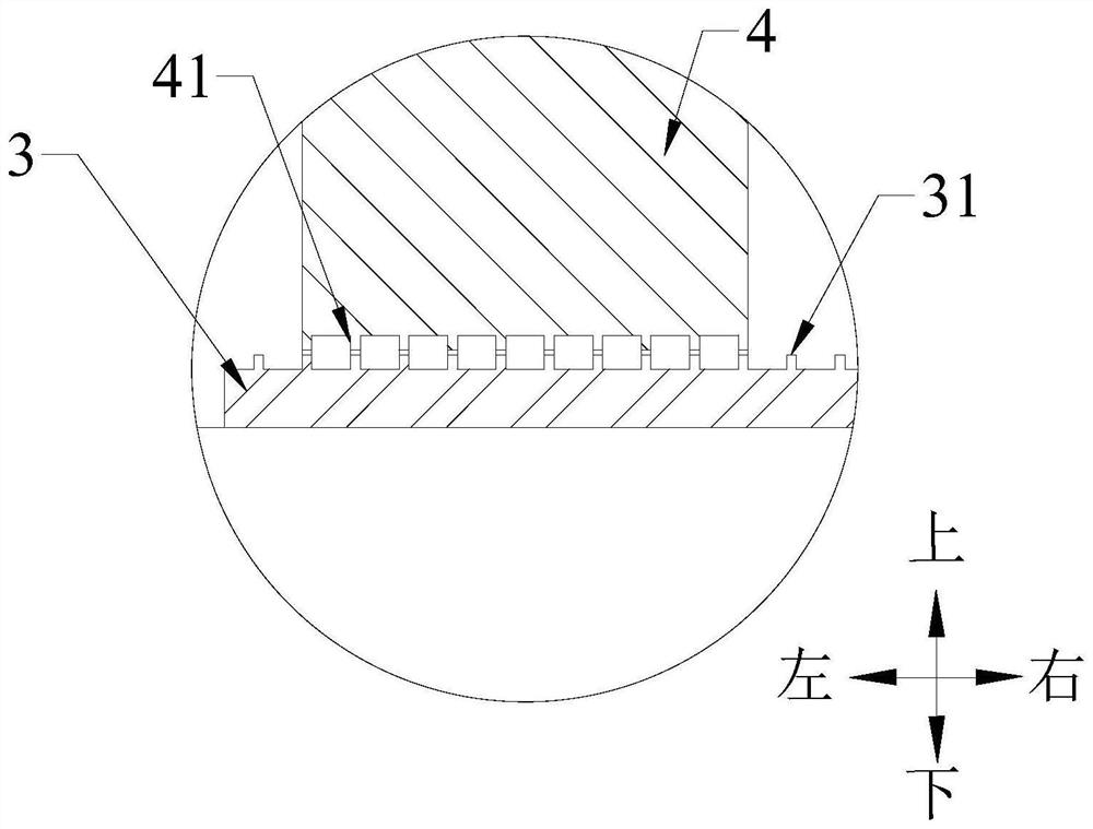 Magnetic liquid sealing device