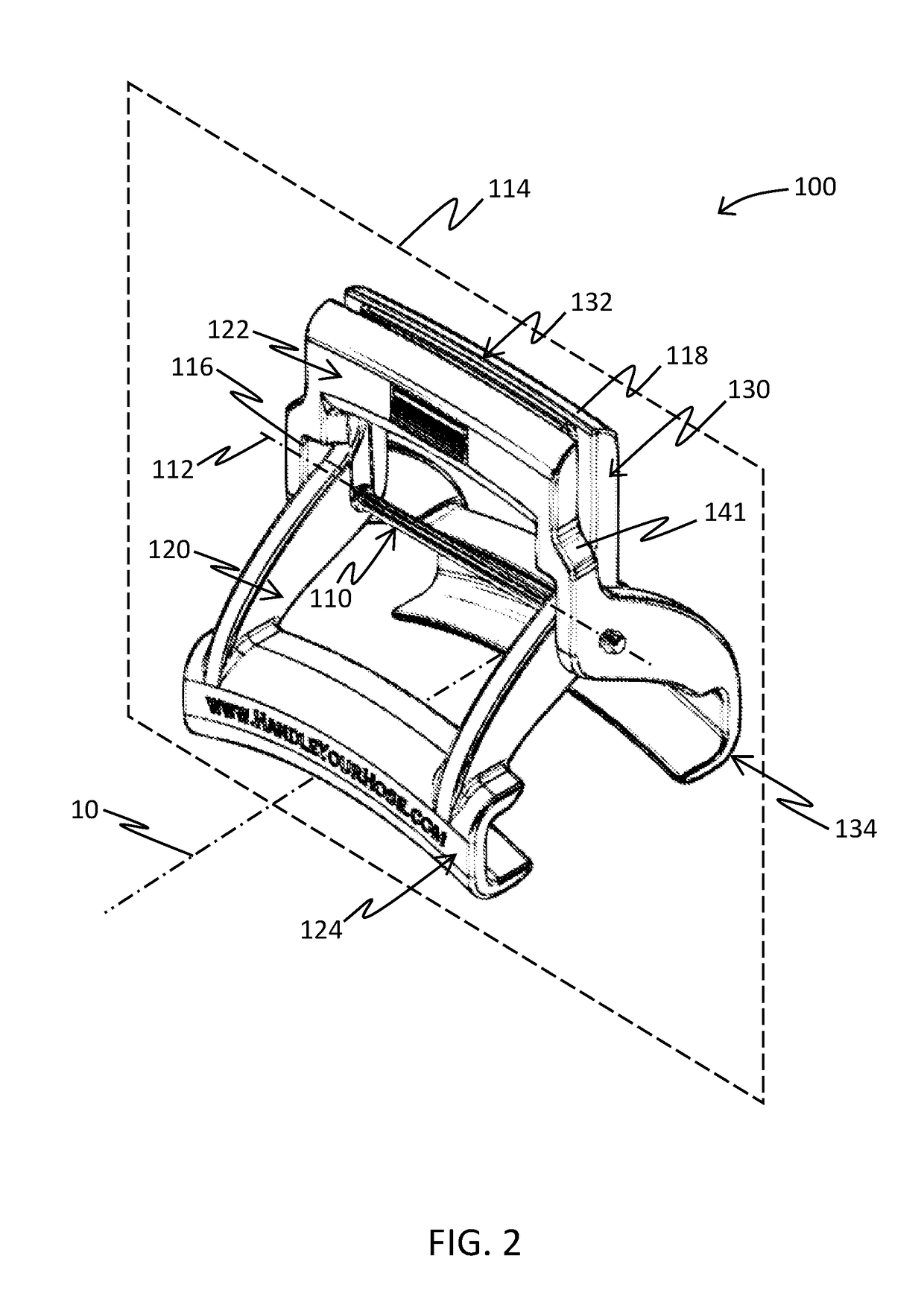 Firehose carrying device