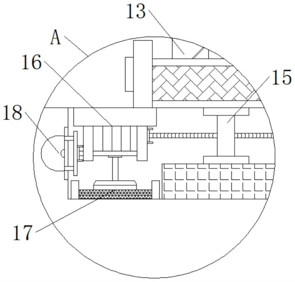 Water-cooling heat dissipation mechanism for new energy automobile power battery