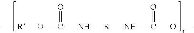 Polyurethane based inks for writing instruments