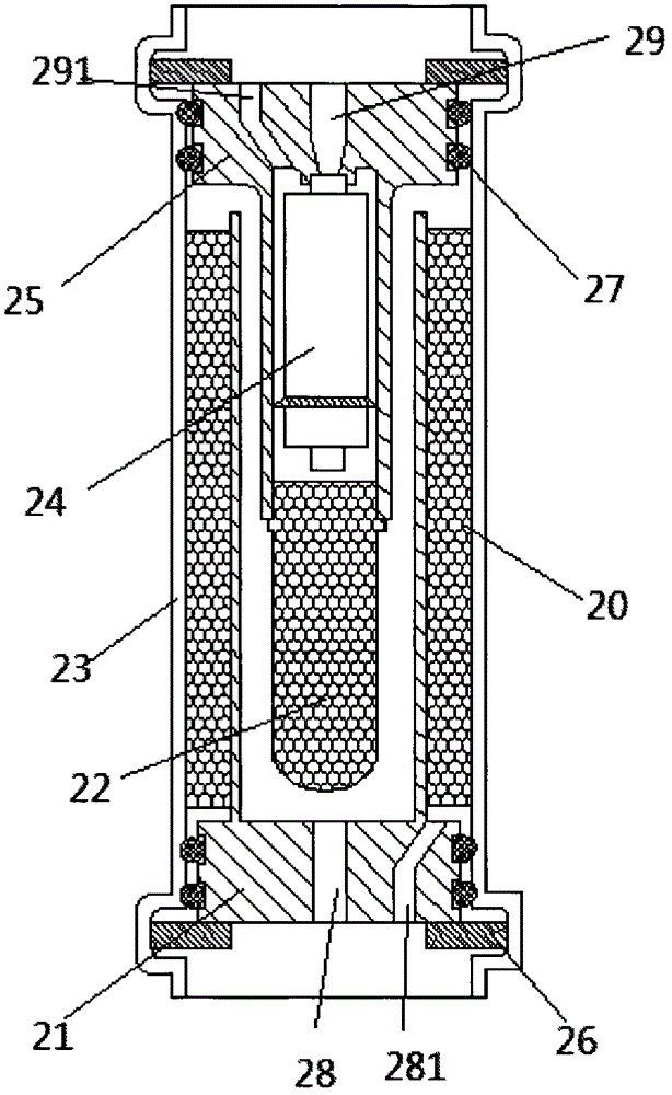 Tank type heat exchanger