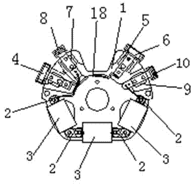 On-load capacity-adjusting switch high voltage primary loop structure