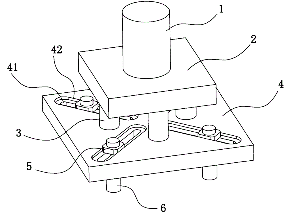 Multi-head punching device