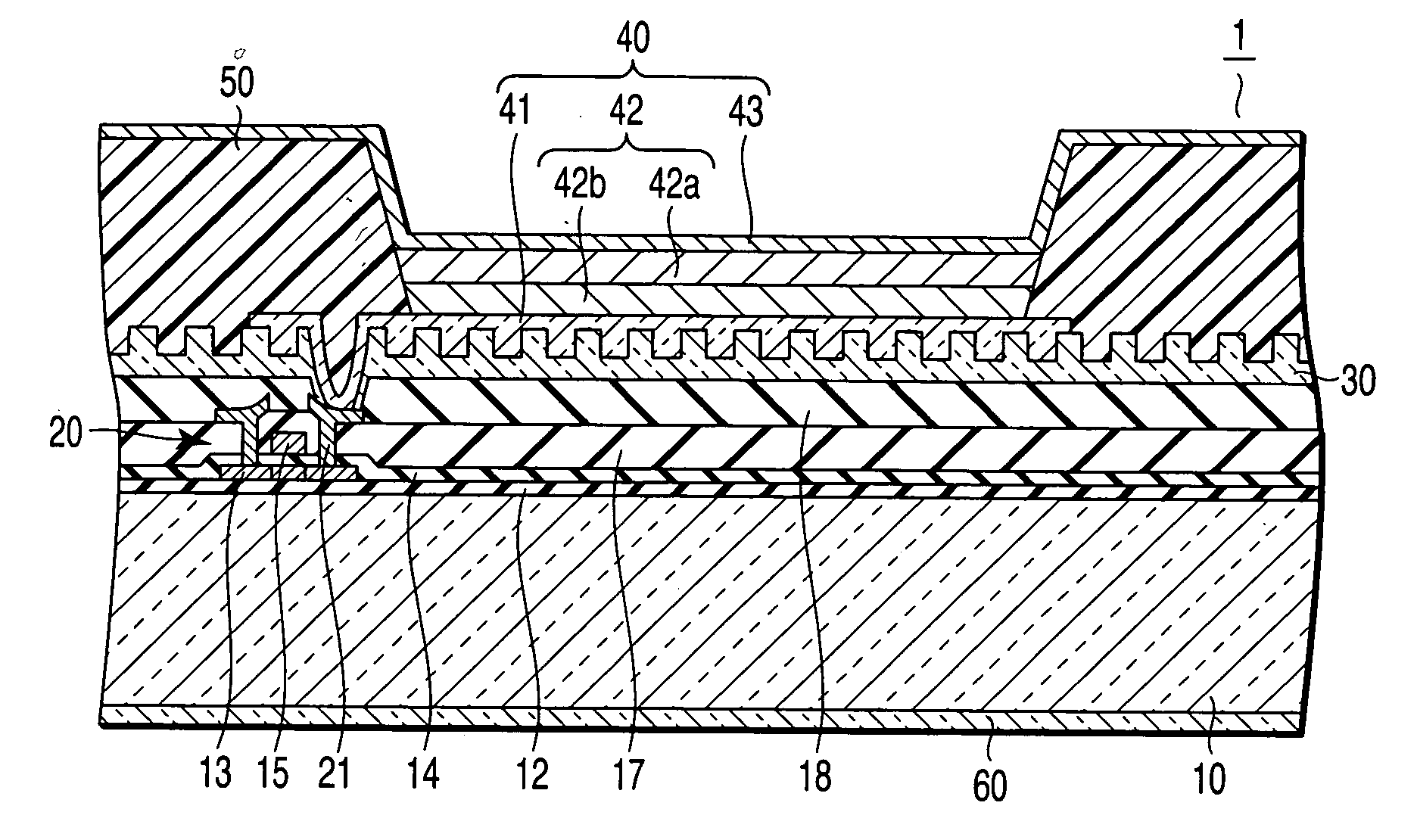 Optical device and organic EL display