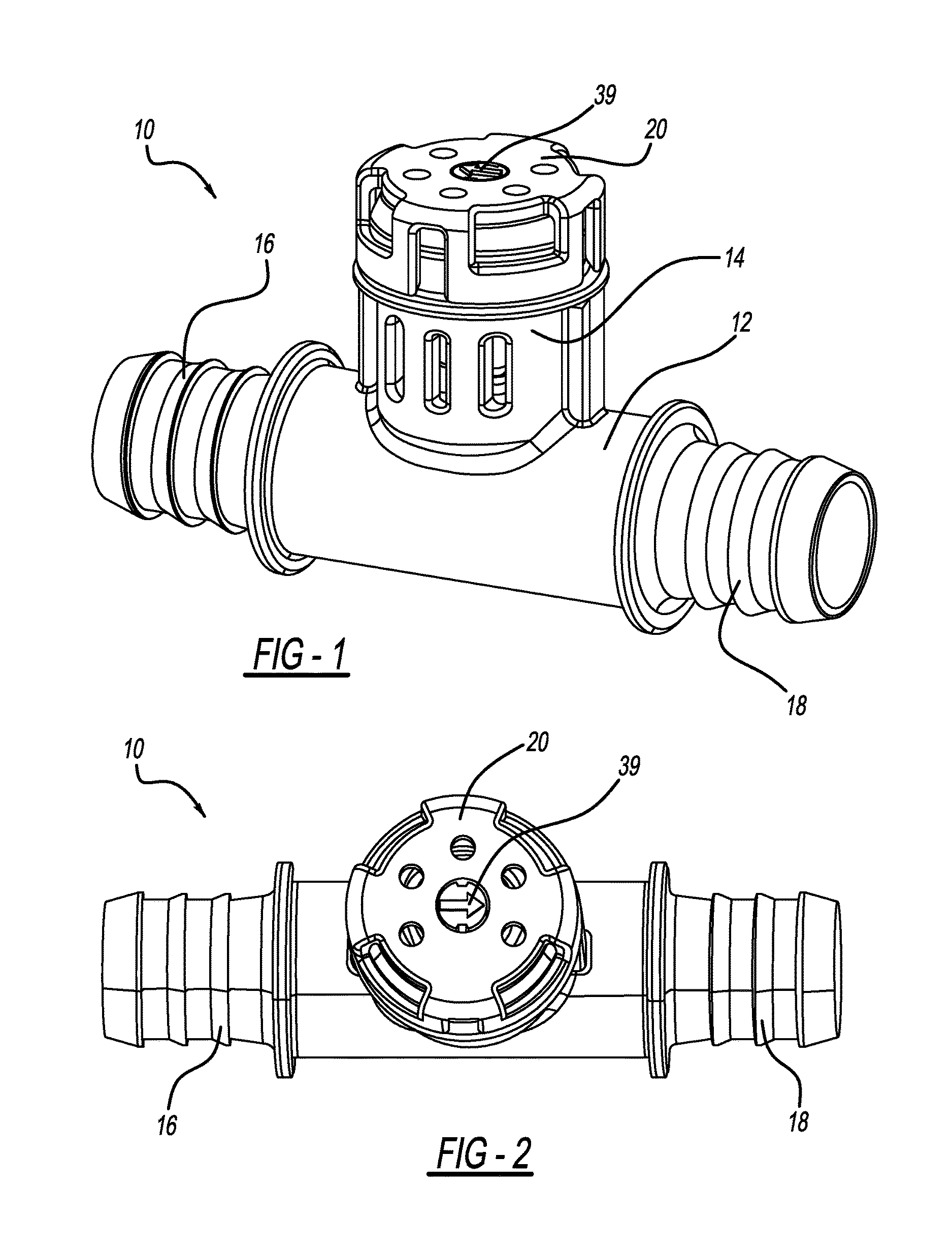 Fluid control valve utilizing shape memory alloy driving spring