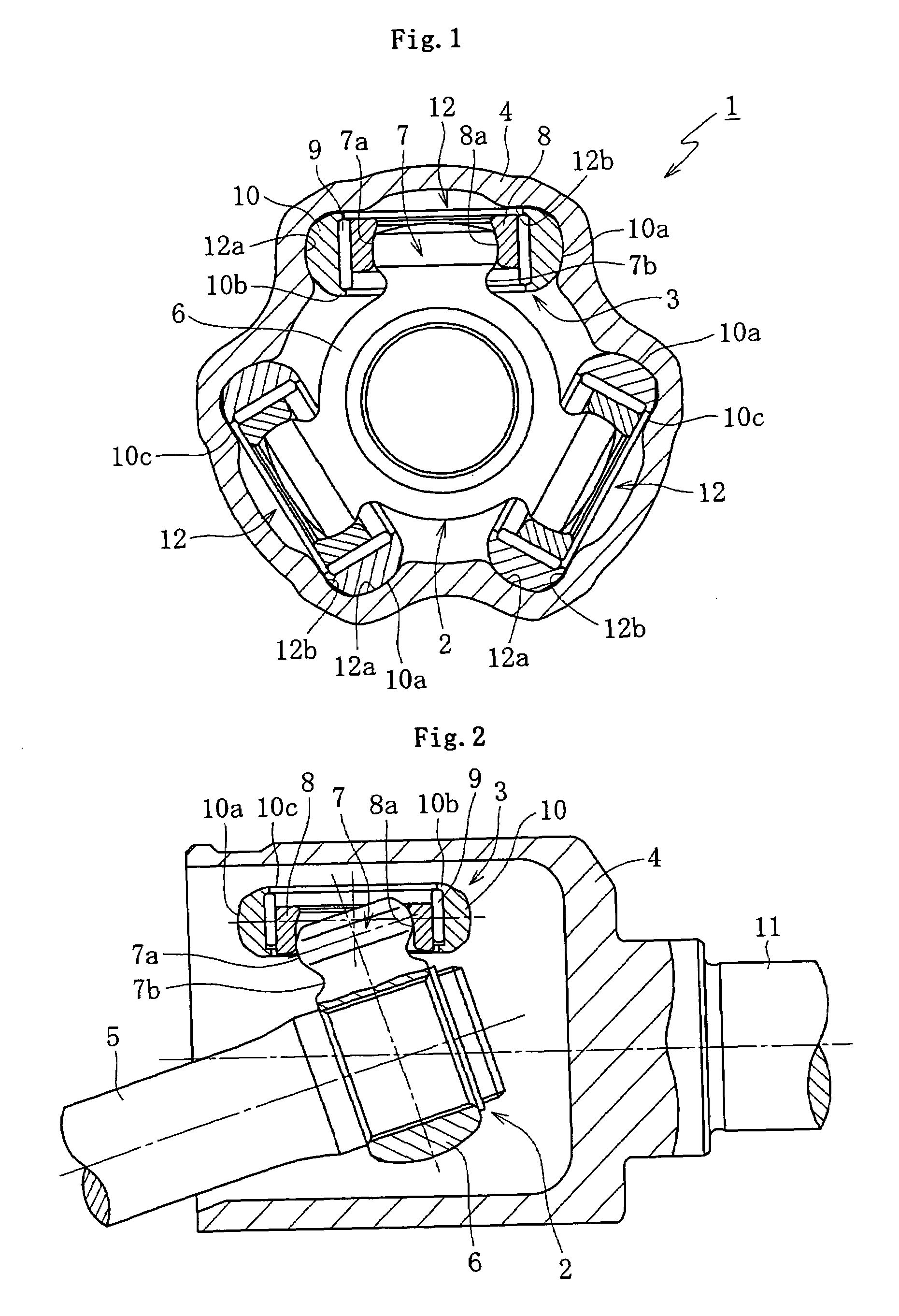 Tripod type constant velocity universal joint