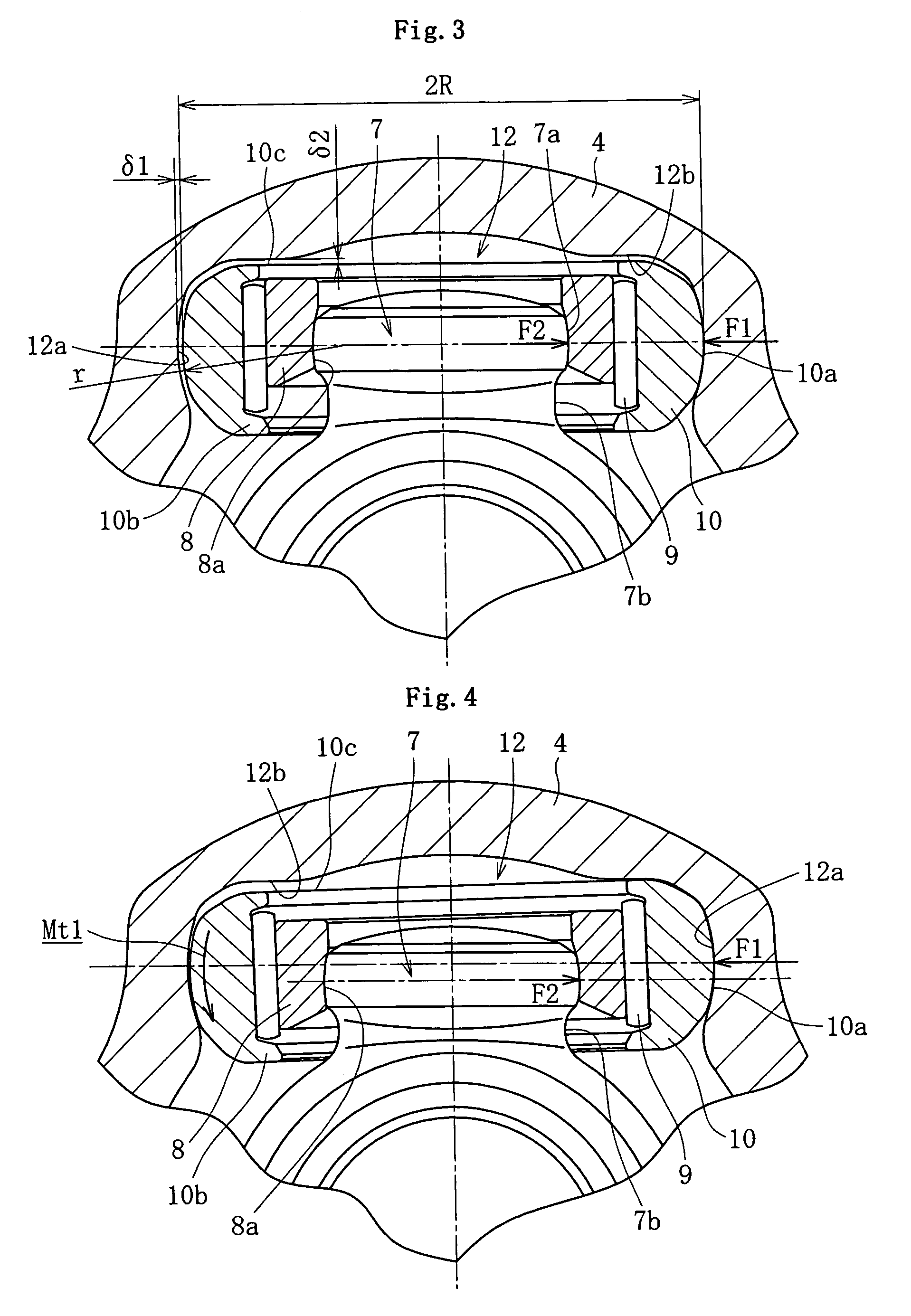 Tripod type constant velocity universal joint