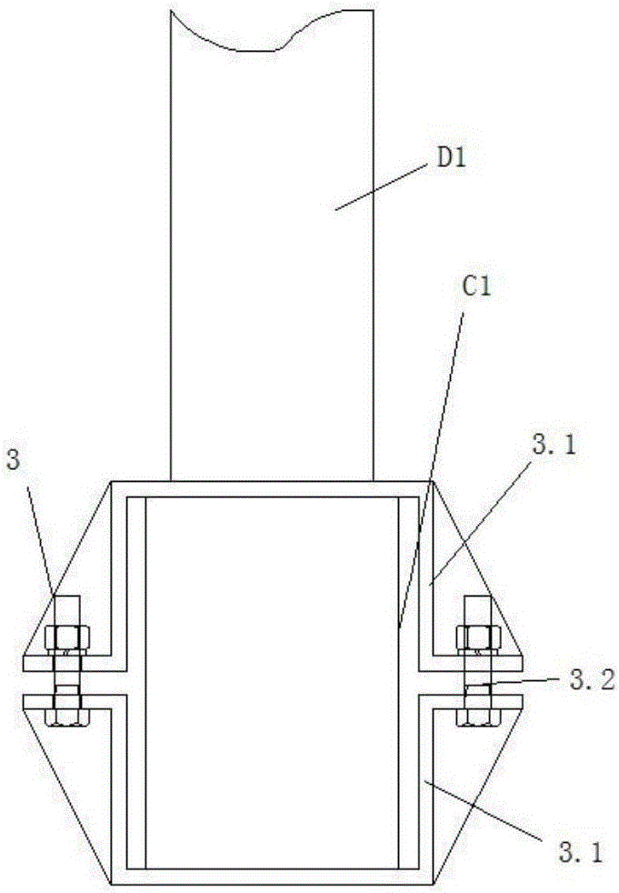 Lining trolley for construction of main cave and emergency vehicle avoidance strip and construction method of lining trolley