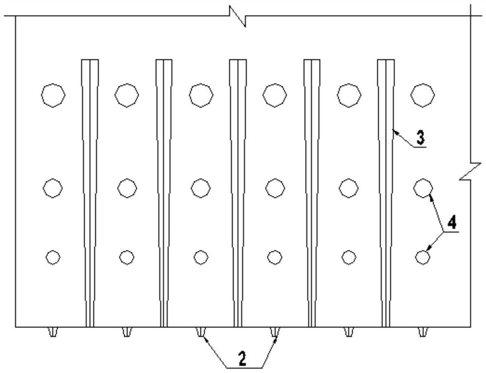 A steel pipe pile and its construction method for breaking the reef limestone formation