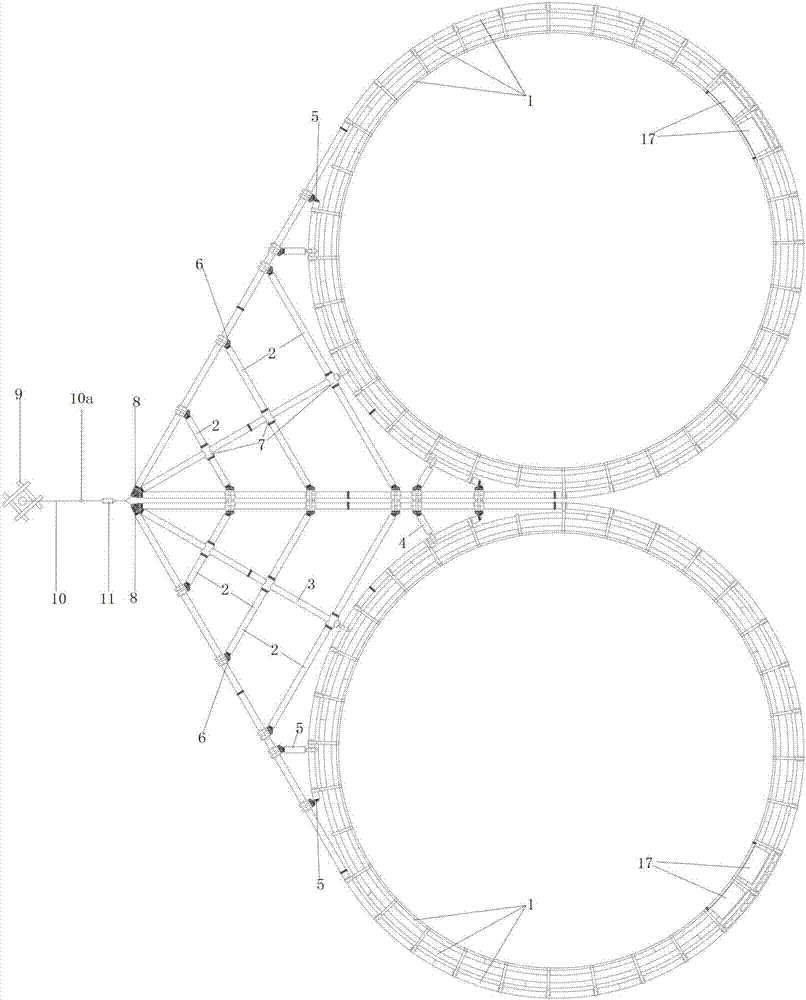 Single Anchor Floating Net Cage Frame And Net Cage