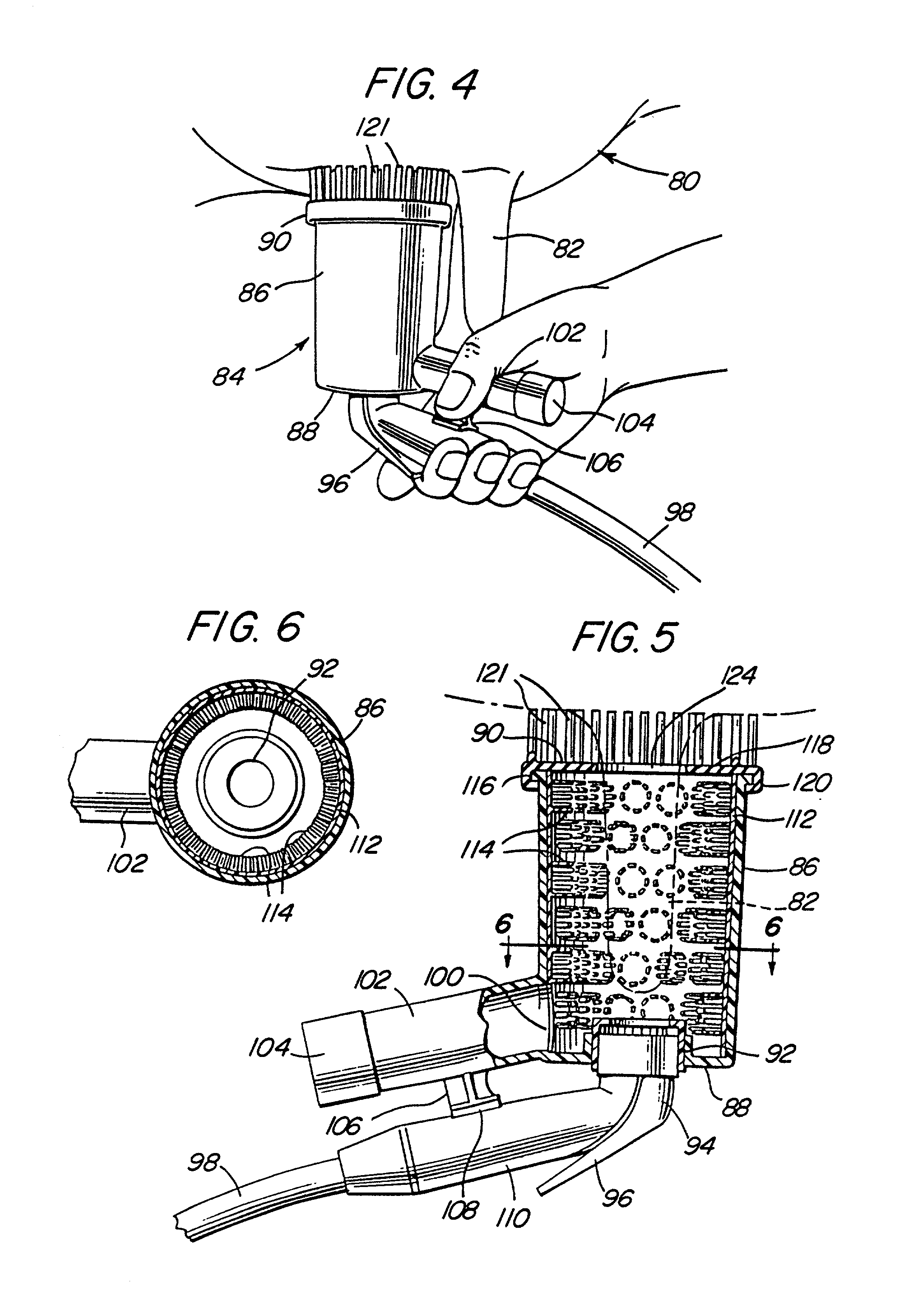 Apparatus and method for producing a foam bovine teat dip