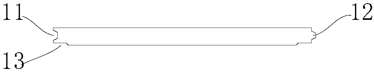 Thin wallboard and composite wall thereof