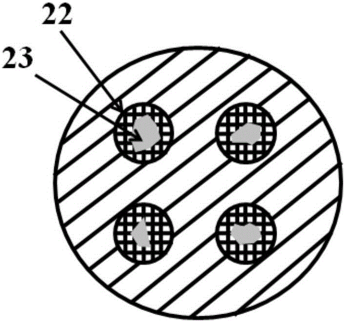 Electronic diffraction device based on laser plasma wake-field acceleration