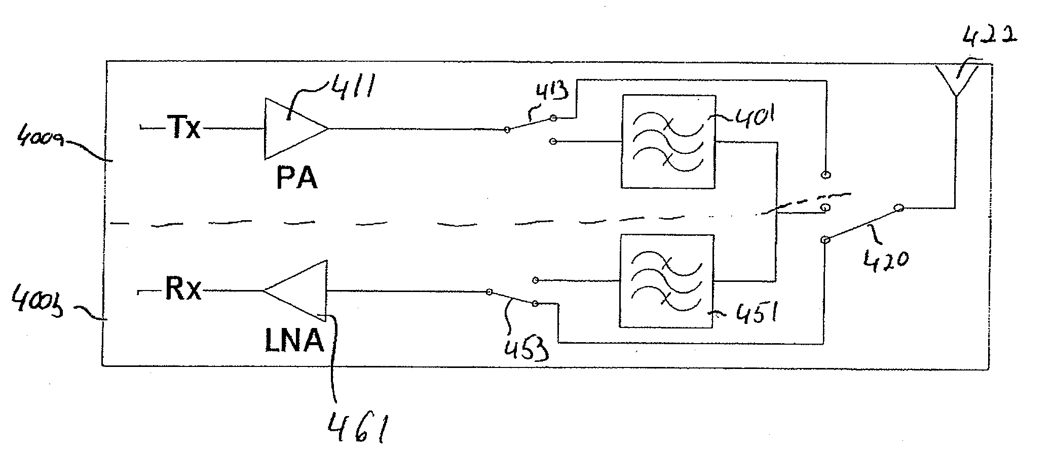 Dual mode transceiver