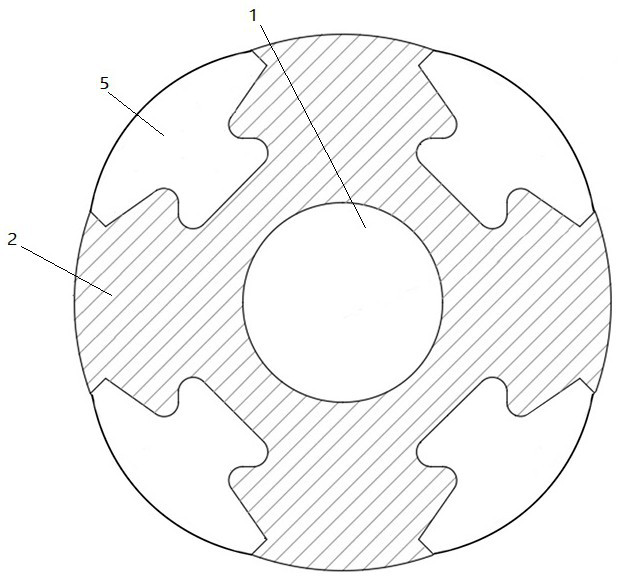 A high-speed permanent magnet motor rotor including an axially stressed magnetically permeable sheath