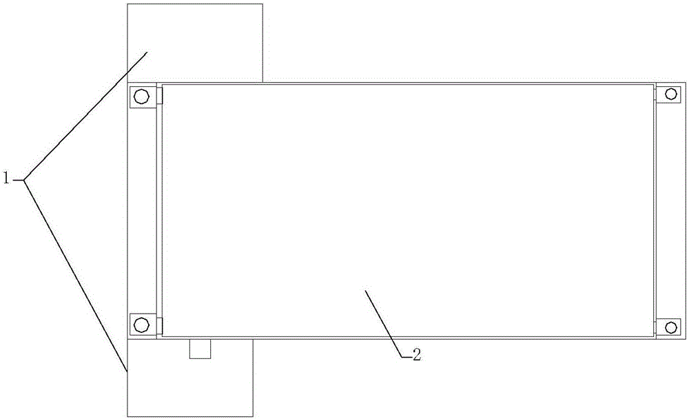 Manufacturing method of hidden bilayer structure for intelligent bed