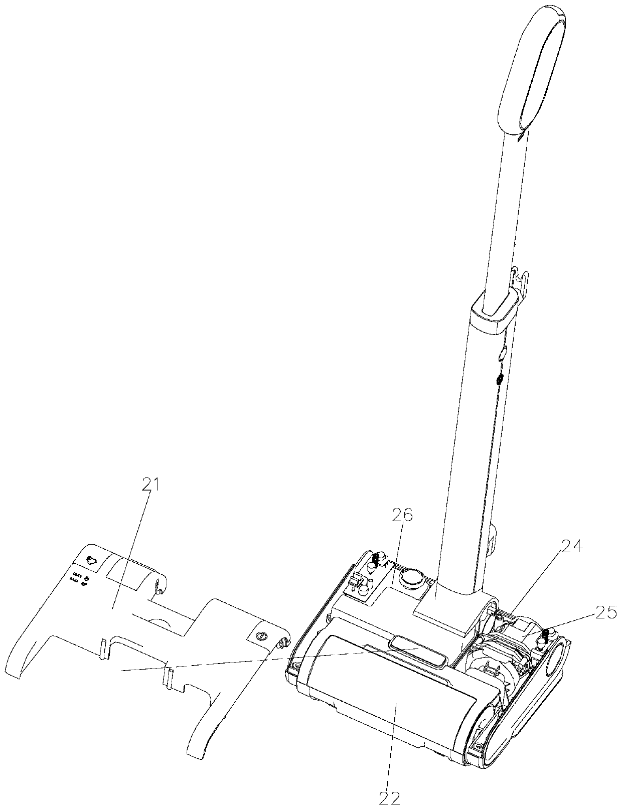 Steam mop device