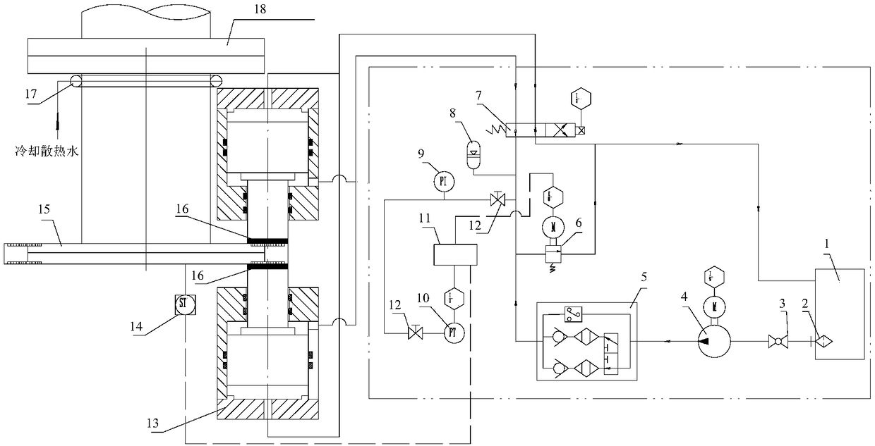 Fracturing device and torque load machine and output power measurement method thereof