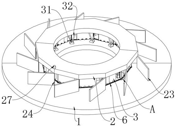 Anti-freezing and heat exchange optimized structure of natural ventilation cooling tower of thermal power plant