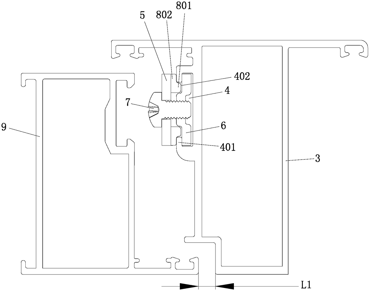 Hinge structure capable of adjusting inclination of window