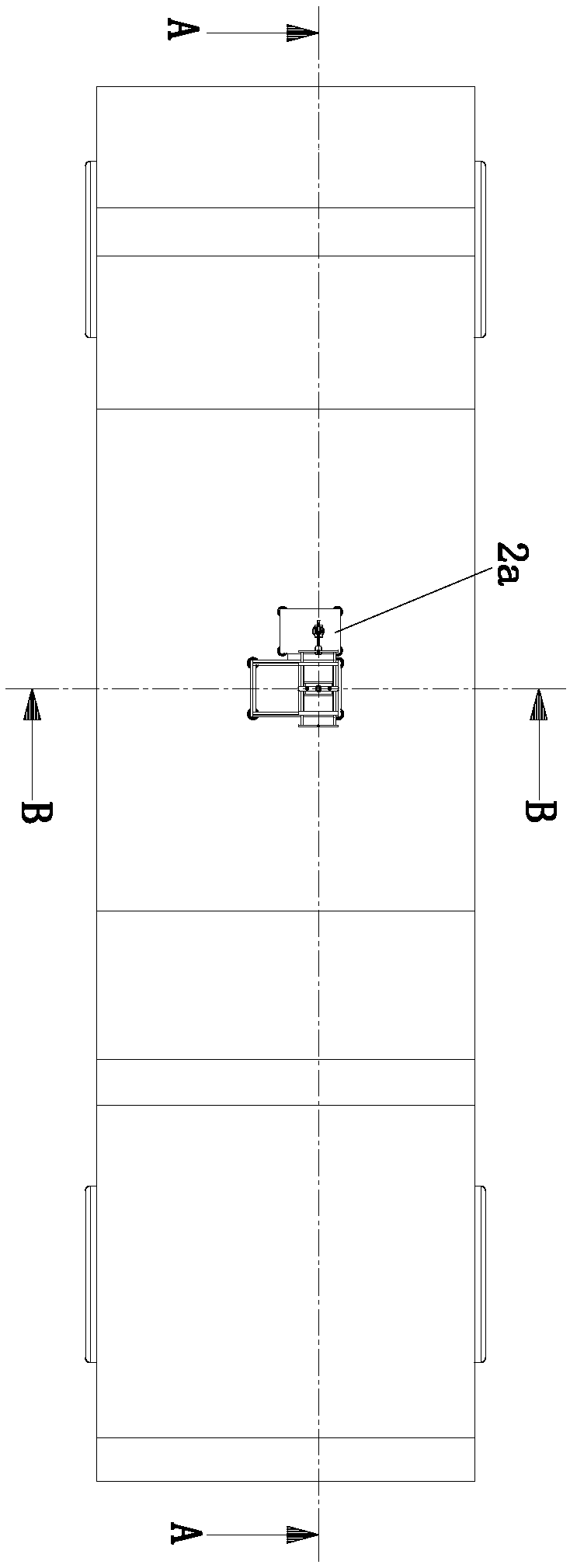 Mobile bearing device for family passenger car