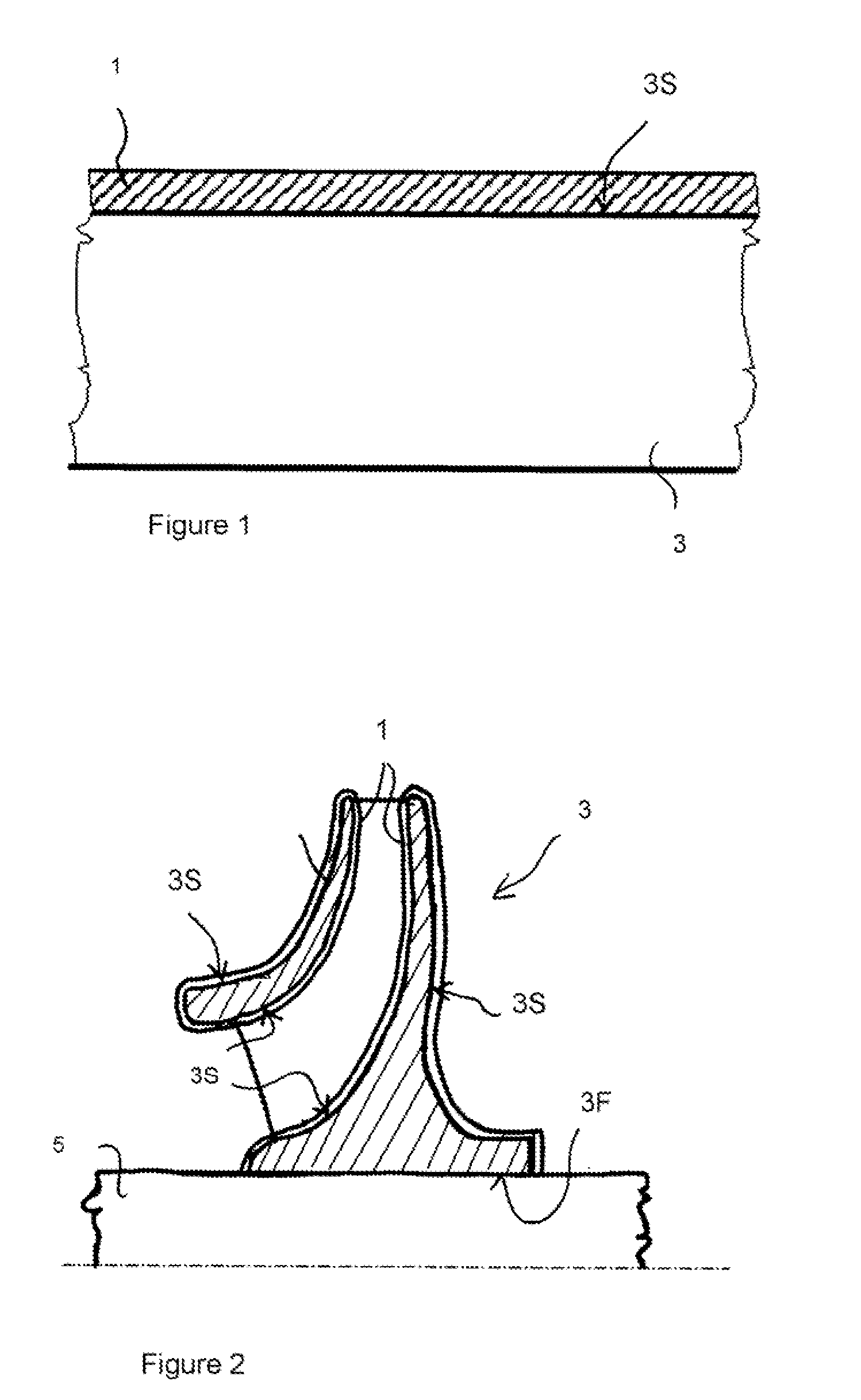 Production method of a coating layer for a piece of turbomachinery component, the component itself and the corresponding piece of machinery