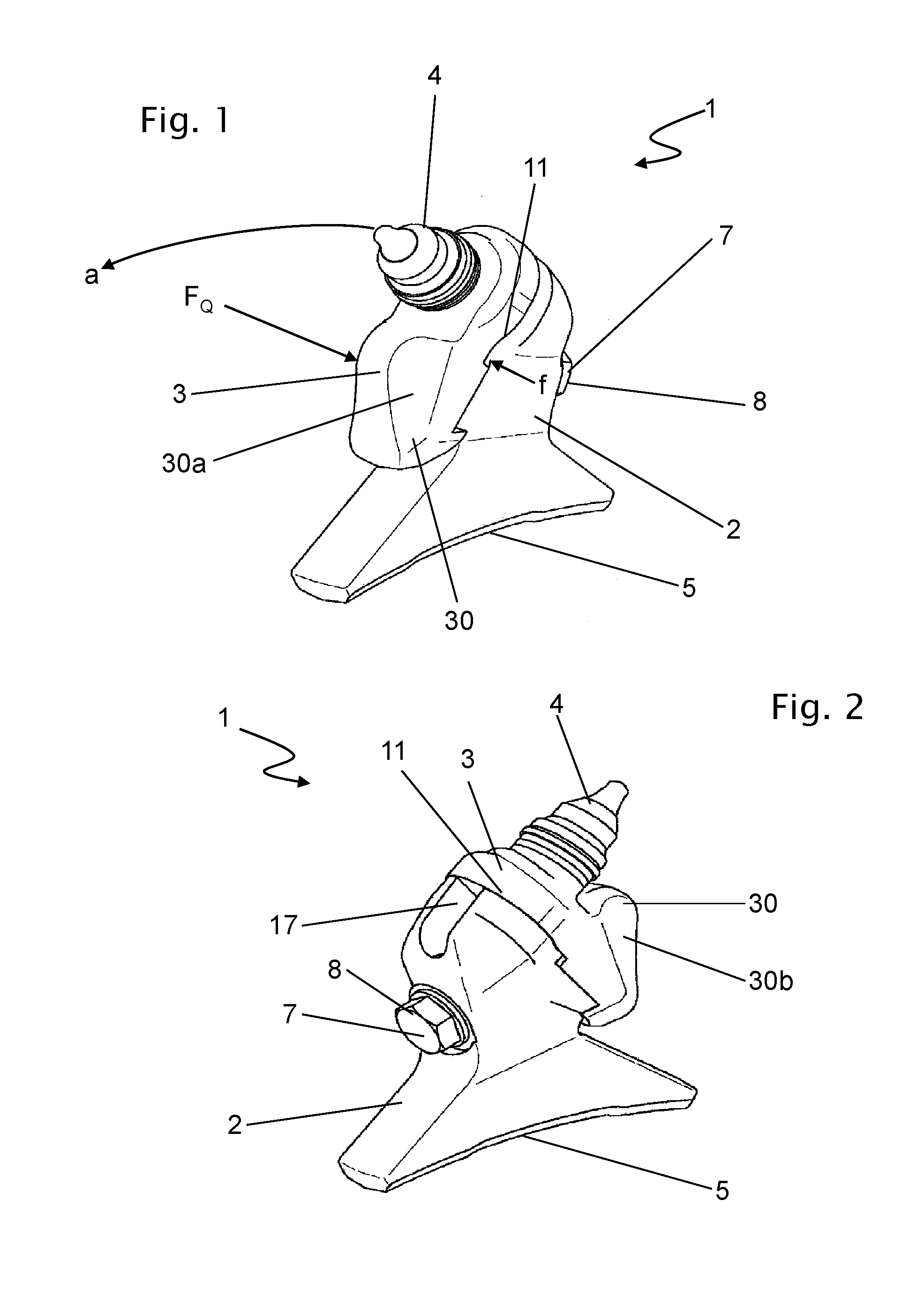 Interchangeable Holder System For A Chisel