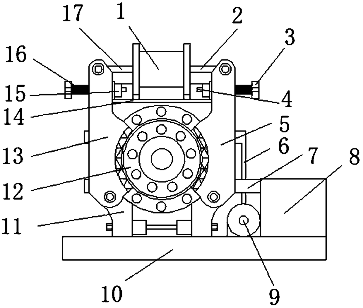 High-temperature-resistant elevator brake