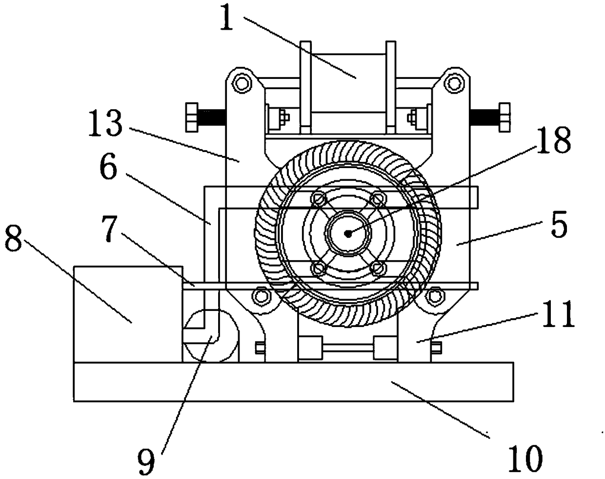 High-temperature-resistant elevator brake