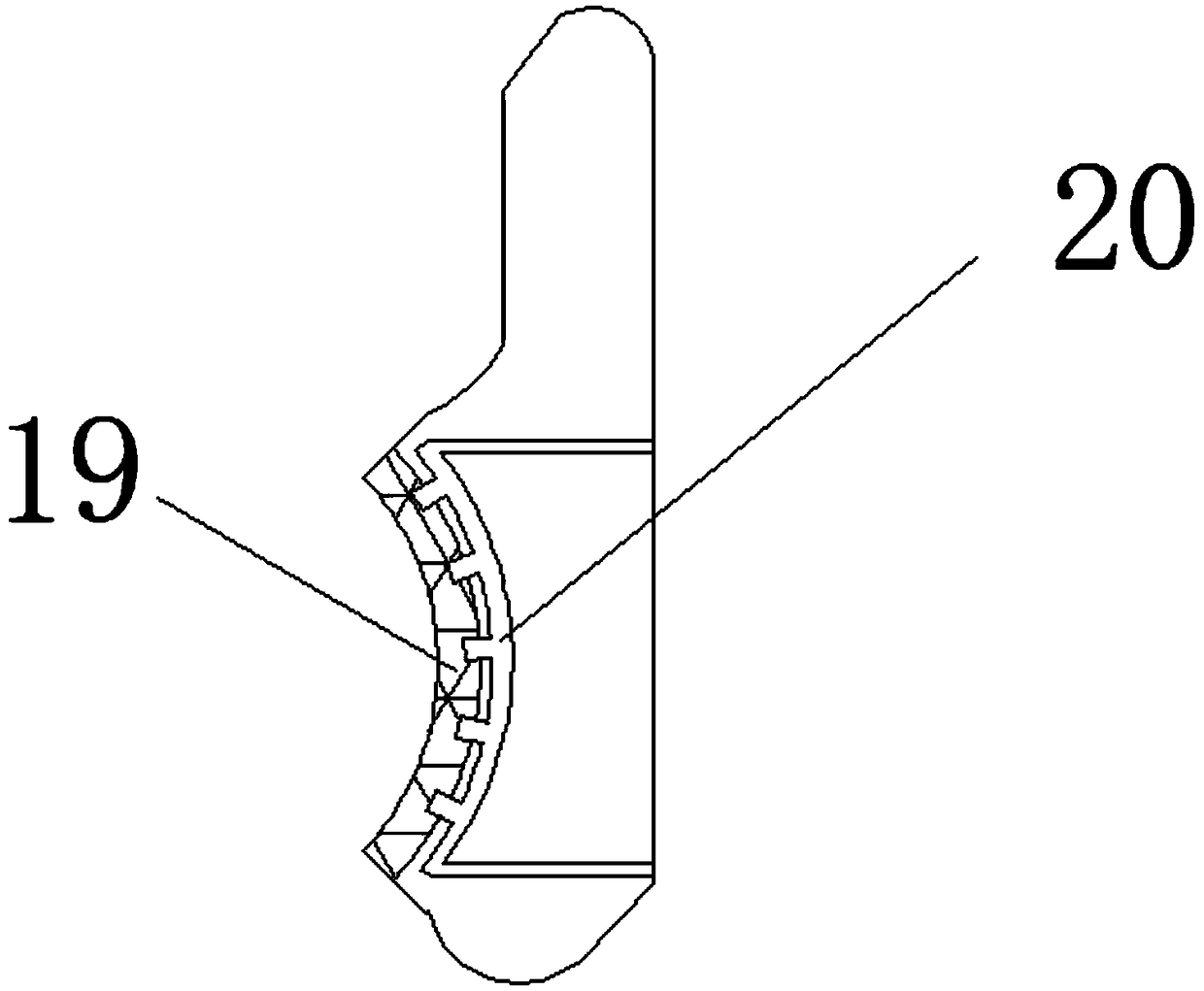 High-temperature-resistant elevator brake